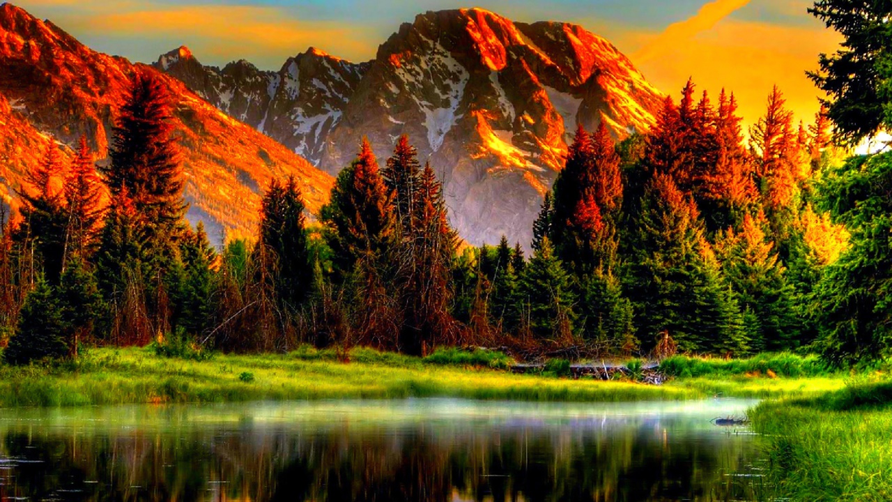 Random Design Image: I found a scenic image to get a variety of colours 